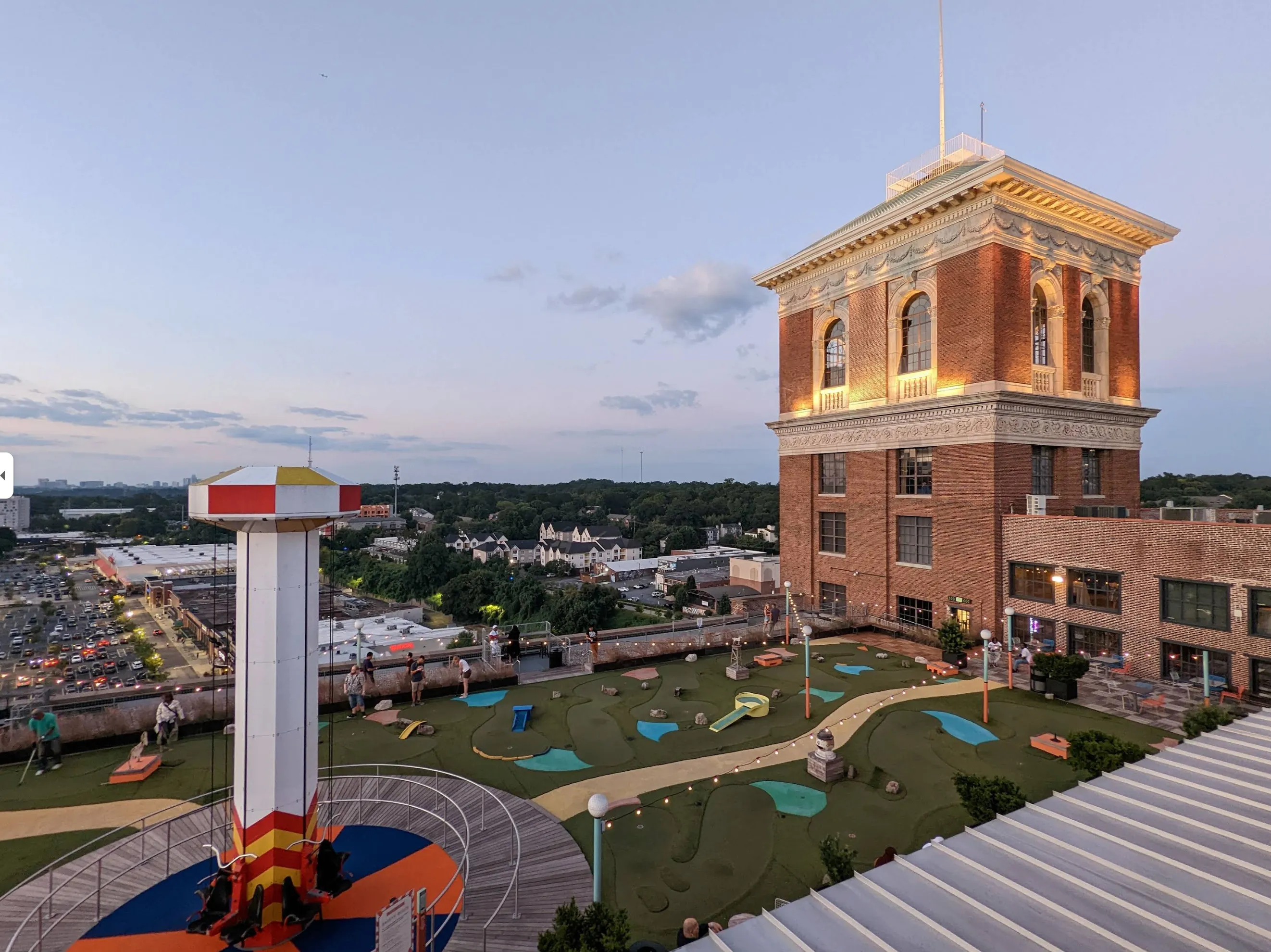 Ponce City Market Skyline Park rooftop with city views